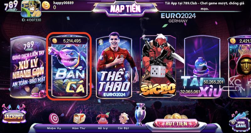 Bắn cá đổi tiền momo - Chơi game giải trí có thưởng khủng 2 Giới thiệu phiên bản bắn cá đổi tiền momo 789club