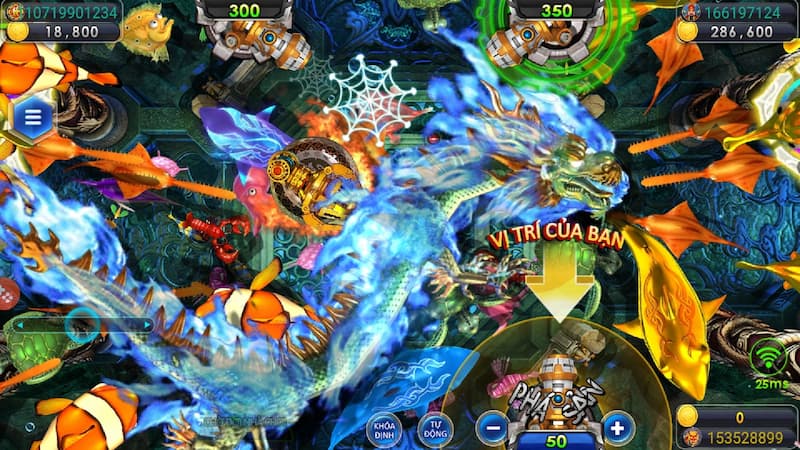 Bắn Cá Hải Vương - Săn Thưởng Đã Tay, Rinh Ngay Tiền Tỷ 3 Chế độ chơi săn cá hải vương hấp dẫn